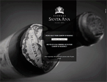 Tablet Screenshot of bodegas-santa-ana.com.ar